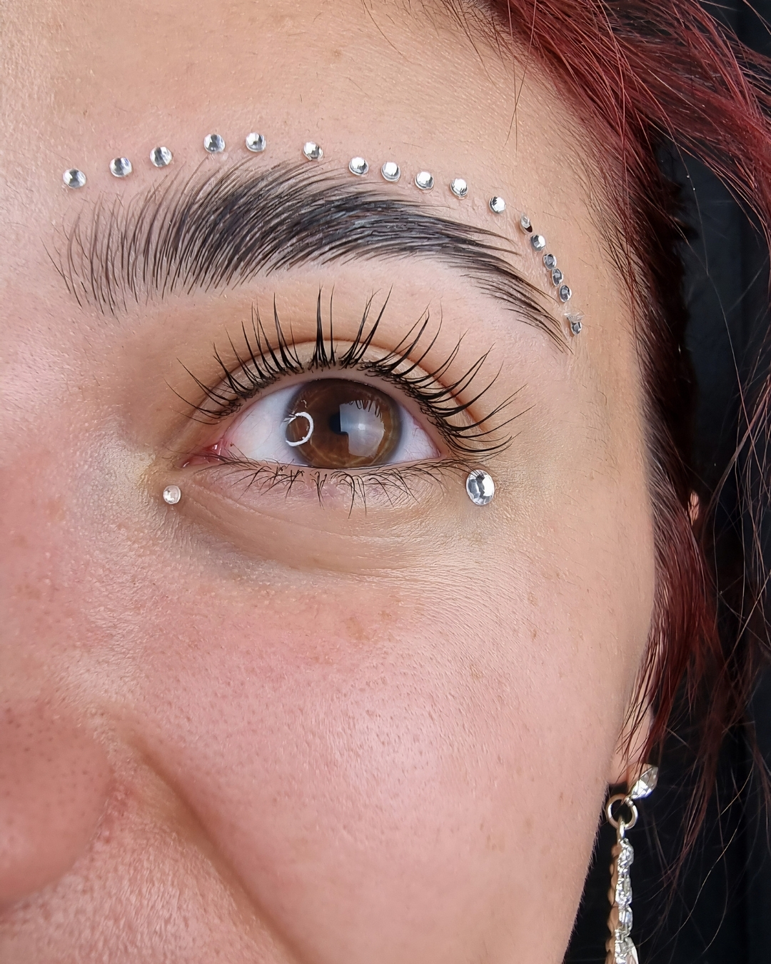 Risultato finale laminazione ciglia dopo il trattamento — esempio pratico del corso Lena Lashes Academy Milano