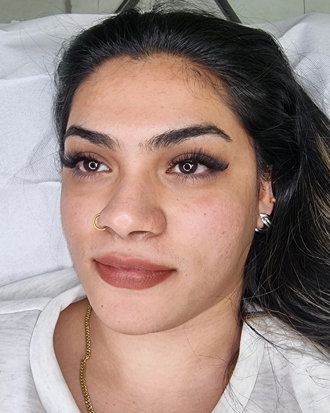 Refill extension volume 4D 5D 6D — ventagli ricostituiti vista ravvicinata, Lena Lashes Milano