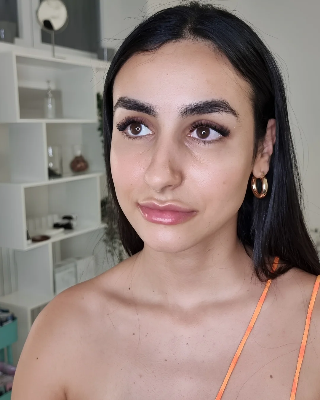 Extension ciglia volume 4D 5D 6D — risultato folto e drammatico, Lena Lashes Milano