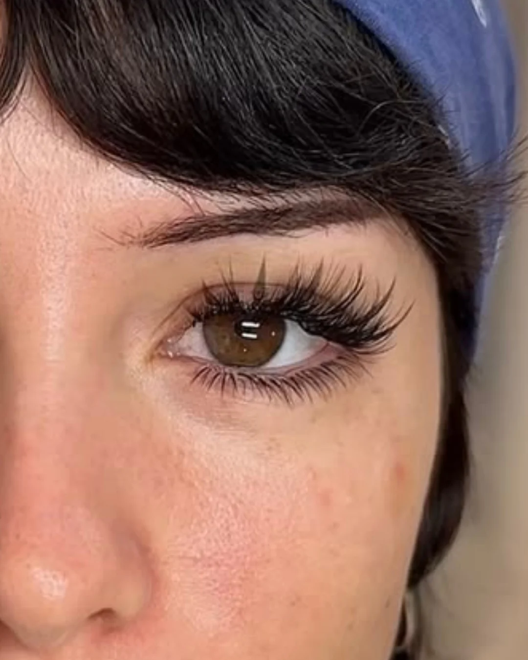 Extension ciglia inferiori abbinate alle superiori — risultato completo, Lena Lashes