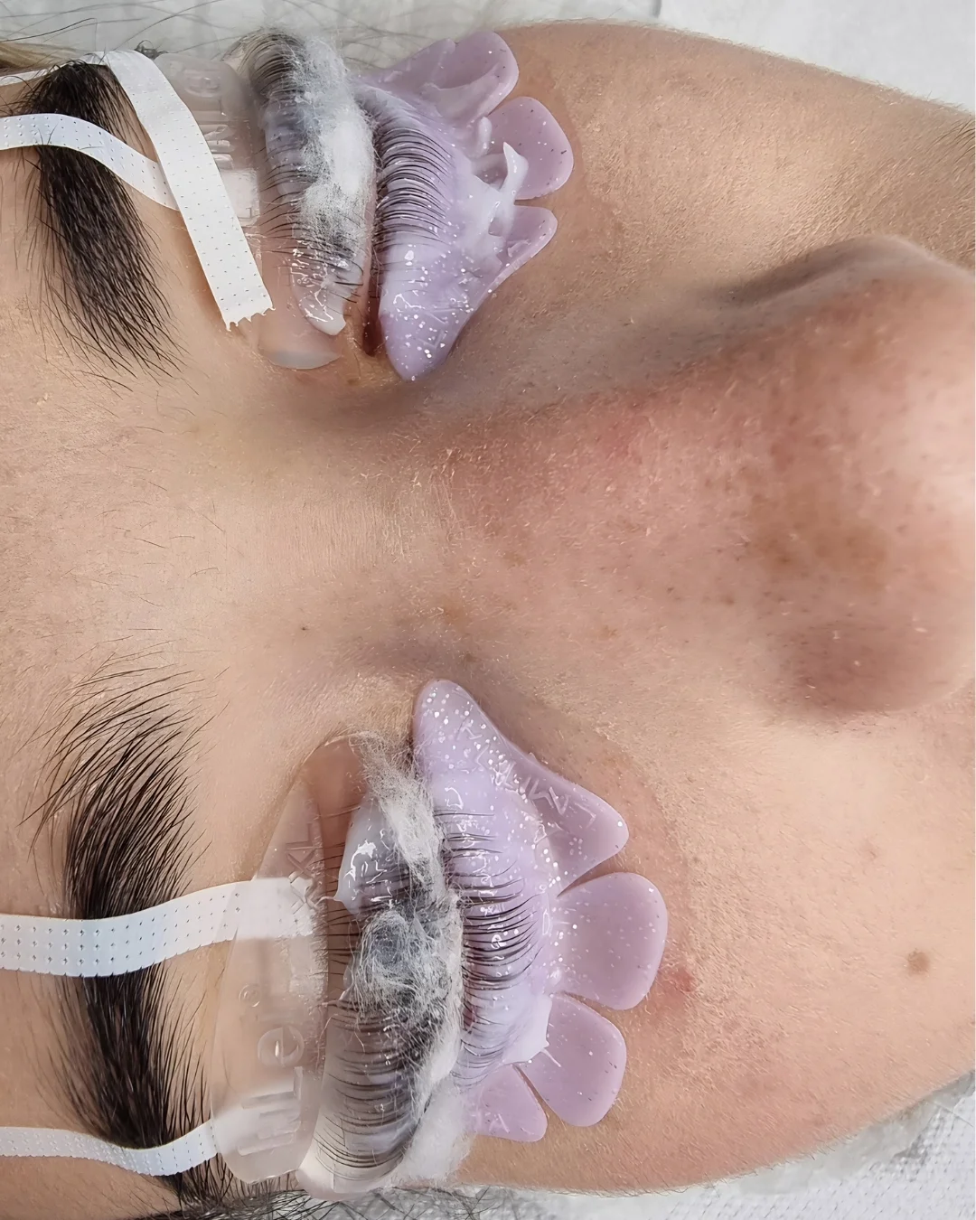 Laminazione ciglia inferiori — ciglia naturali definite e visibili, Lena Lashes Milano