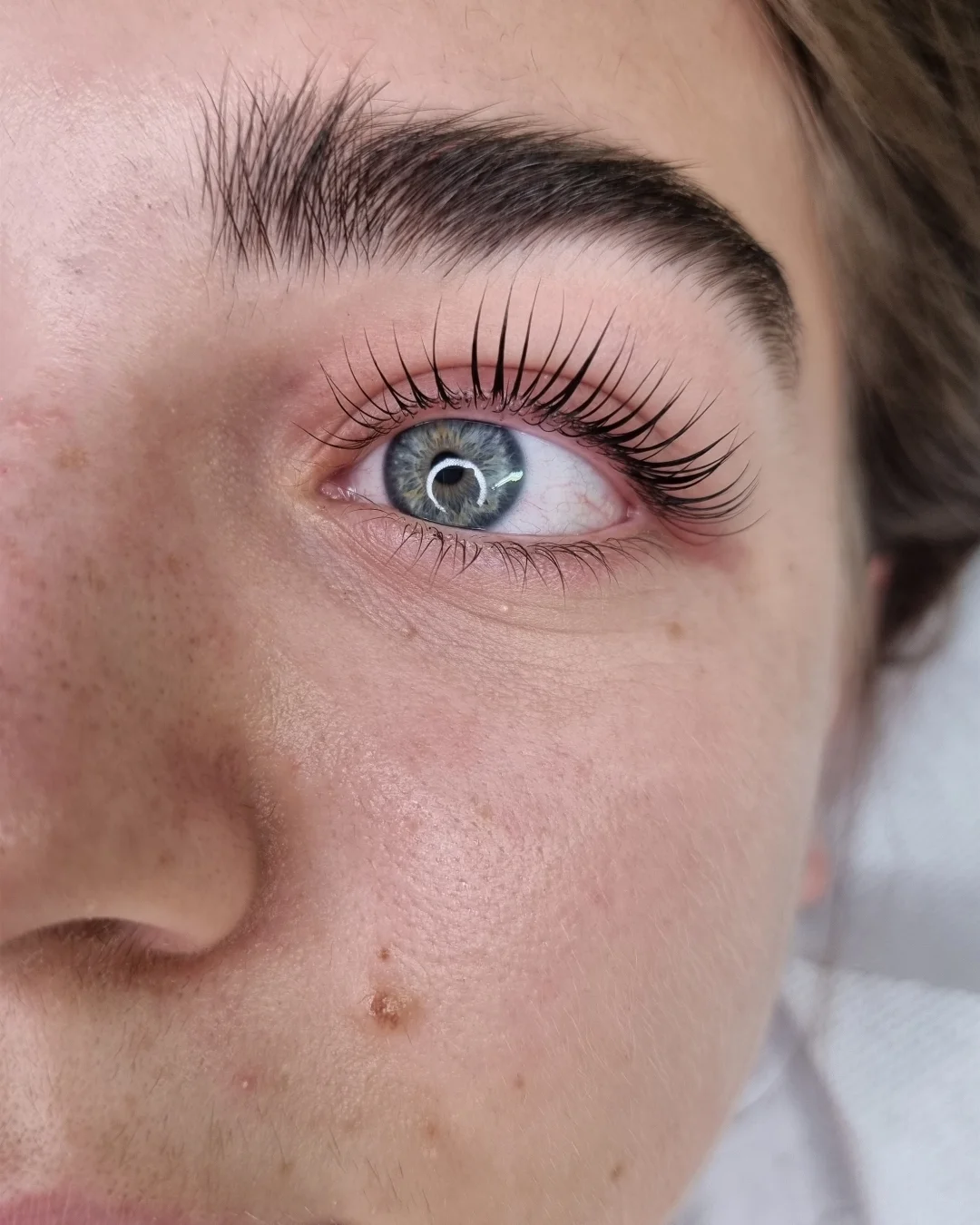Laminazione ciglia Milano — risultato lash lift Lena Lashes