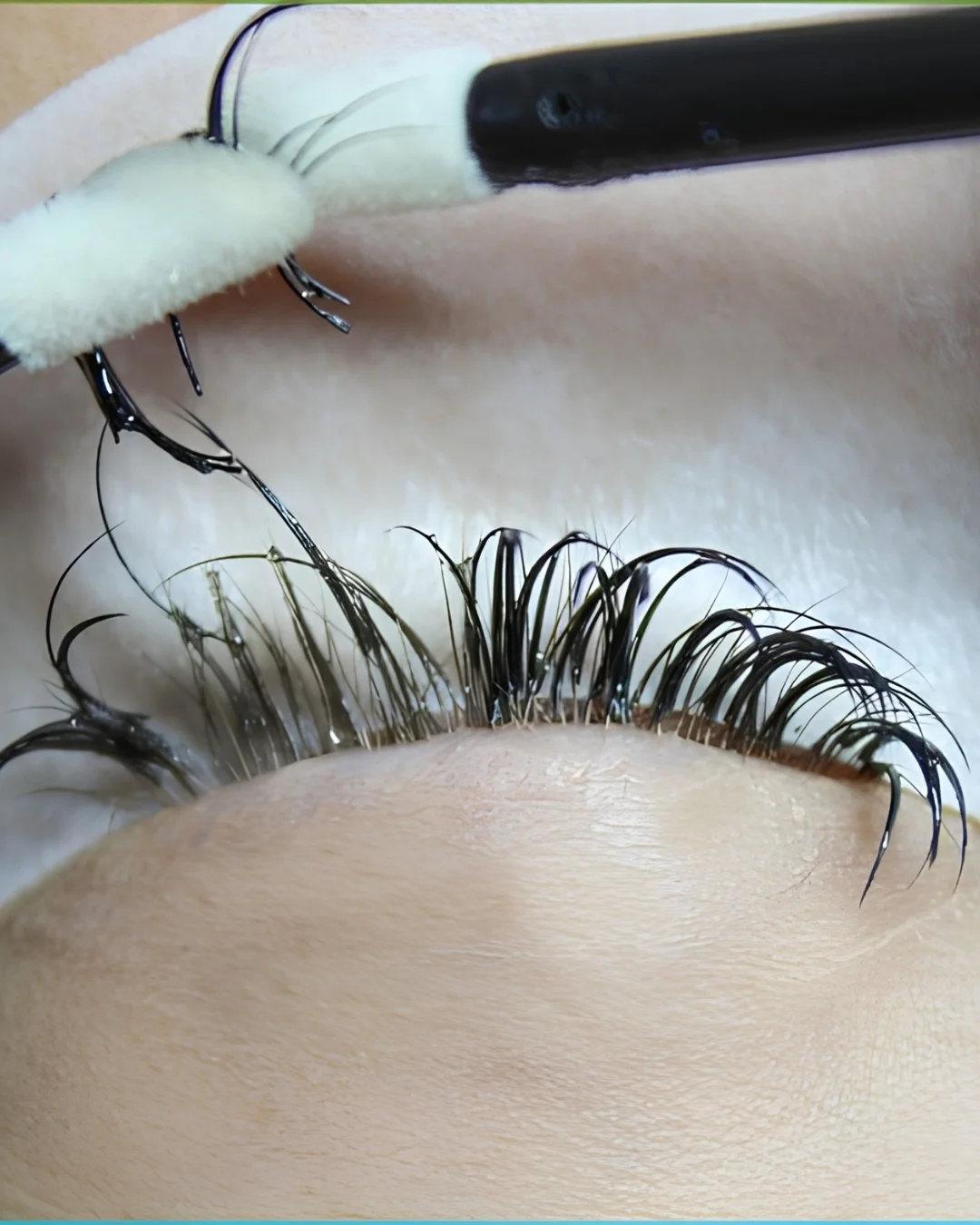 Lash extension removal — risultato finale, ciglia naturali integre, Lena Lashes Milano