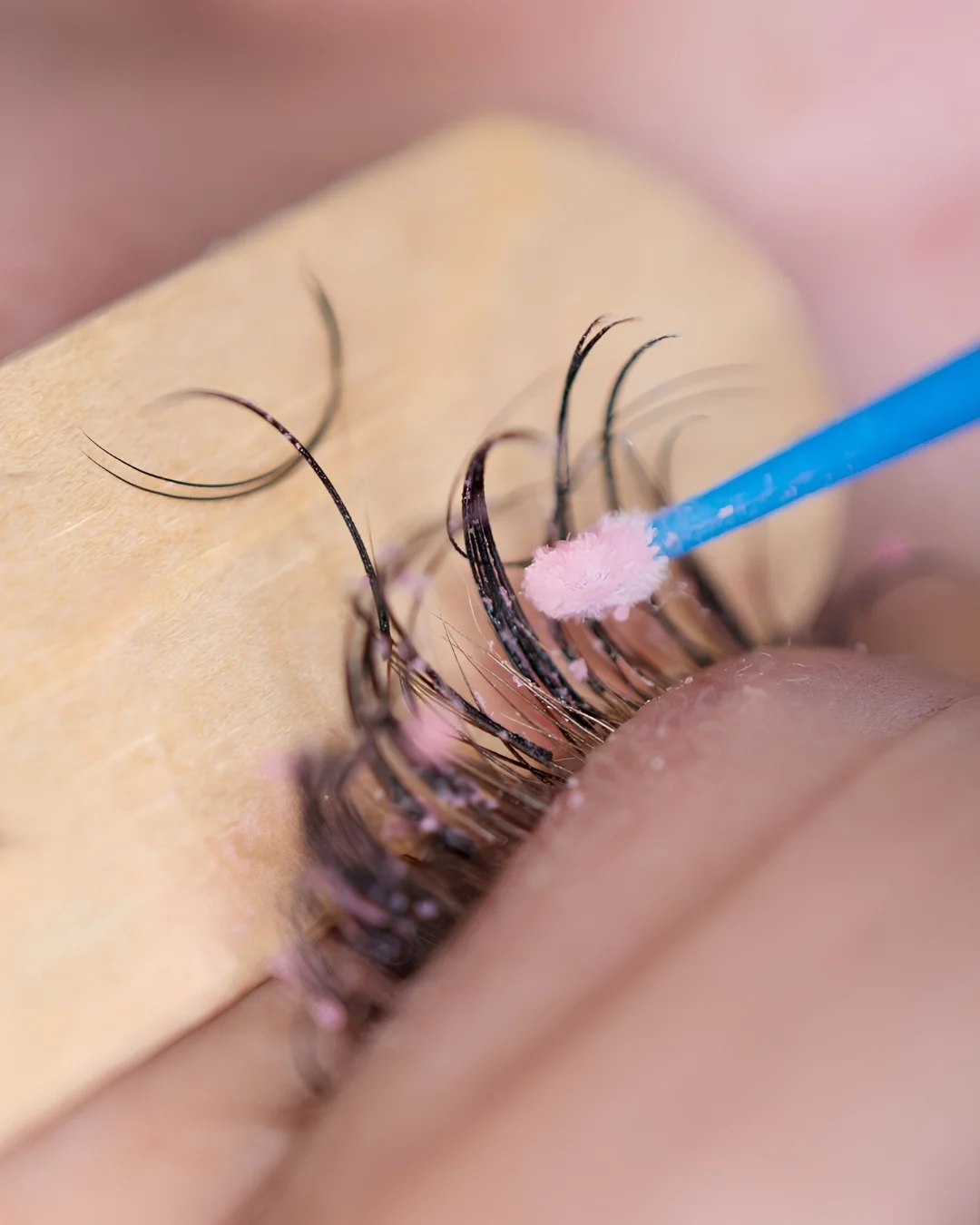 Rimozione extension ciglia — ciglia naturali sane dopo la rimozione, Lena Lashes