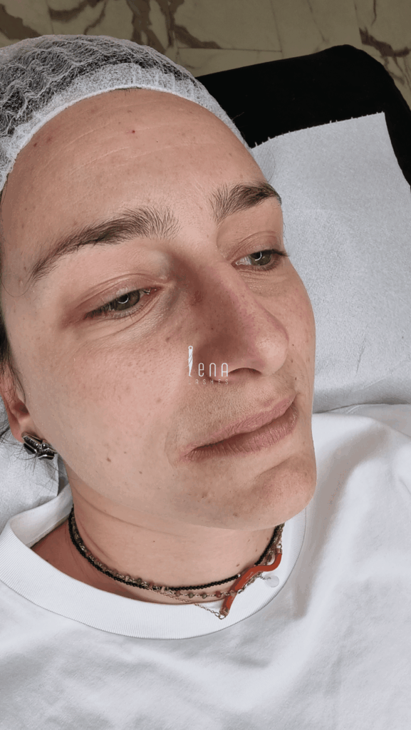Extension ciglia naturali prima