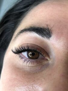 Extension ciglia volume 2d 3d effetto naturale, effetto mascara