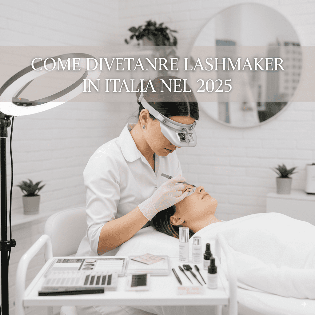 Come diventare lash maker in Italia 2025